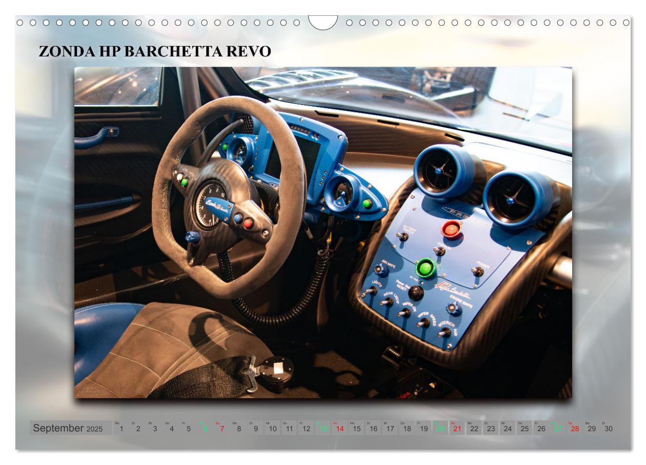 Bild: 9783383871955 | Pagani italienische Automobilkunst (Wandkalender 2025 DIN A3 quer),...