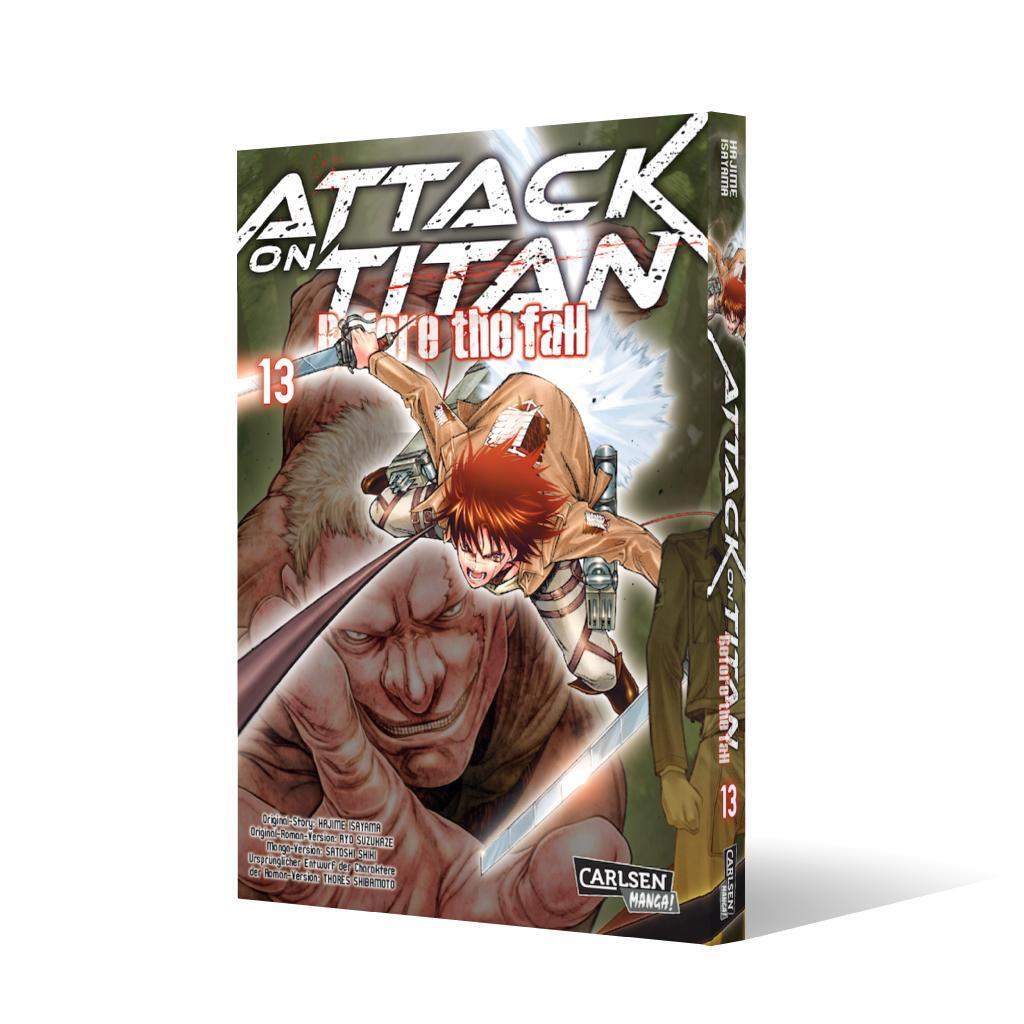 Bild: 9783551746375 | Attack on Titan - Before the Fall 13 | Hajime Isayama (u. a.) | Buch