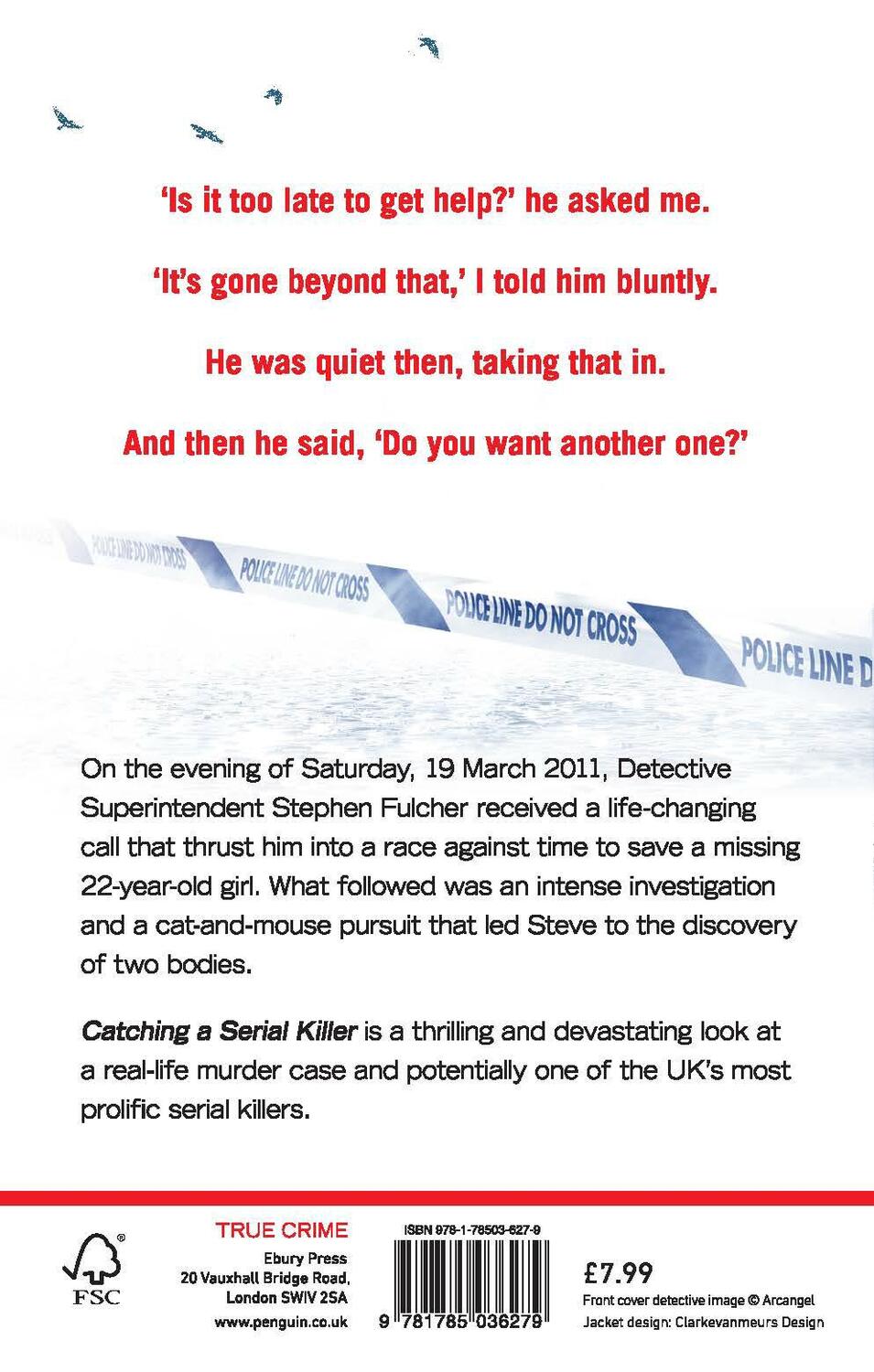 Rückseite: 9781785036279 | Catching a Serial Killer | Stephen Fulcher | Taschenbuch | Englisch