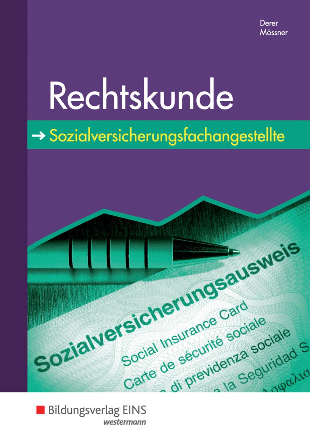 Cover: 9783823734956 | Rechtskunde für Sozialversicherungsfachangestellte | Schülerband