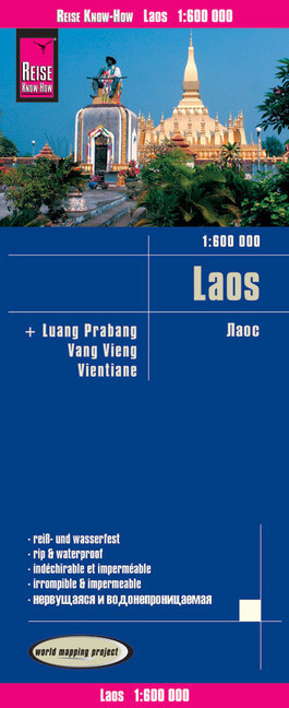 Cover: 9783831772797 | Reise Know-How Landkarte Laos | Reise Know-How Verlag Peter Rump GmbH