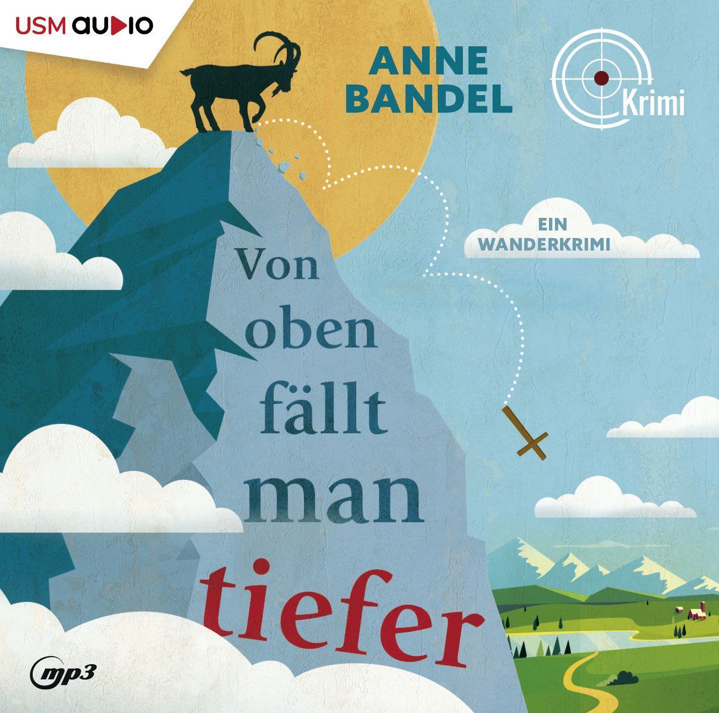 Cover: 9783803292780 | Von Oben fällt man tiefer | Ein Wanderkrimi | Anne Bandel | MP3 | 2022