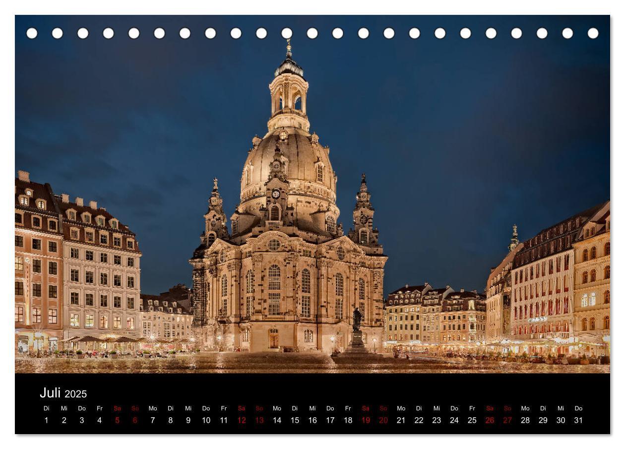 Bild: 9783435447923 | Dresden und Umland (Tischkalender 2025 DIN A5 quer), CALVENDO...