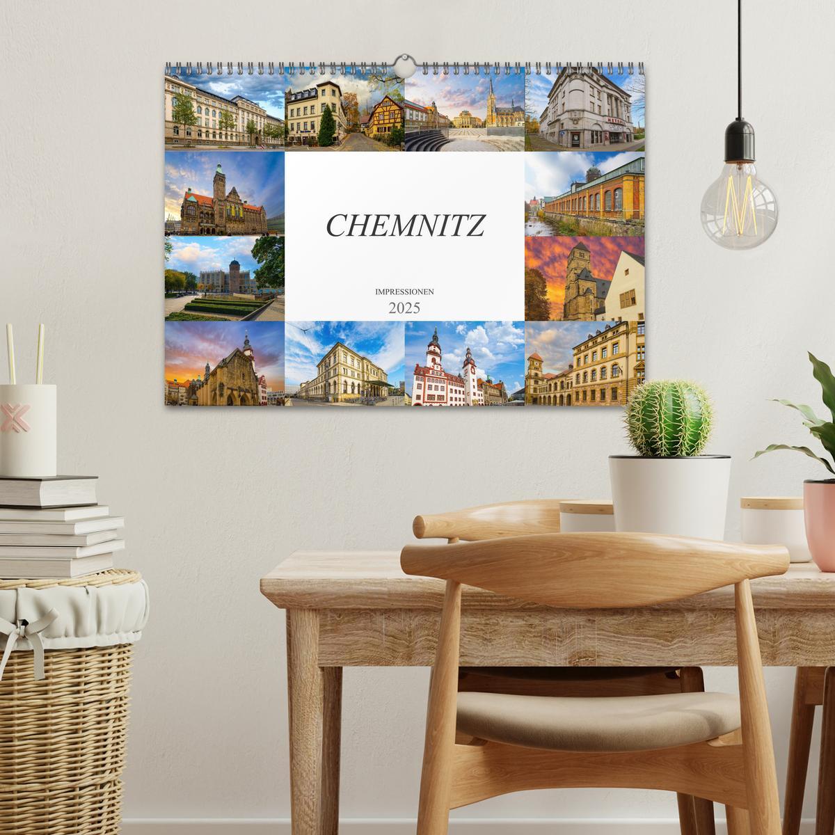 Bild: 9783435269020 | Chemnitz Impressionen (Wandkalender 2025 DIN A3 quer), CALVENDO...