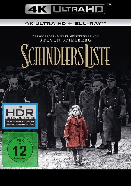 Cover: 5053083190699 | Schindlers Liste (Ultra HD Blu-ray &amp; Blu-ray) | Steven Spielberg