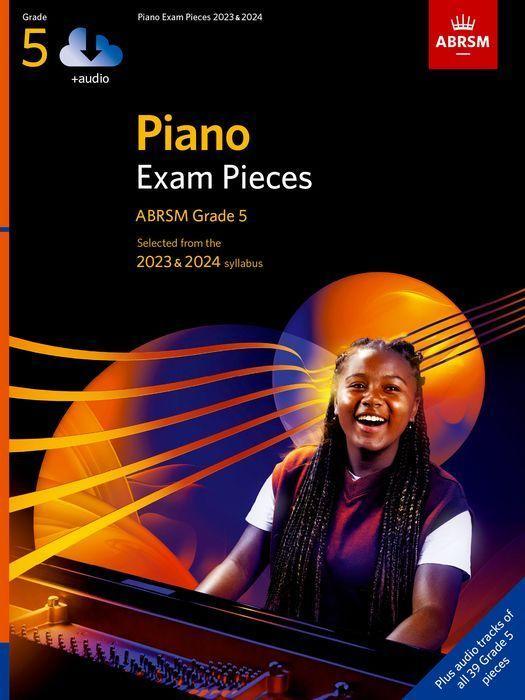 Cover: 9781786014672 | Piano Exam Pieces 2023 &amp; 2024, ABRSM Grade 5, with audio | Abrsm