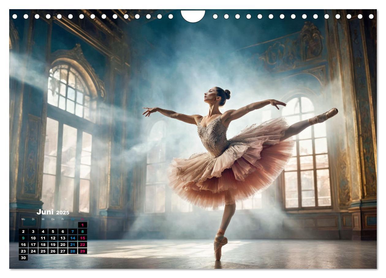 Bild: 9783457184042 | BALLETT - ein Hauch Magie (Wandkalender 2025 DIN A4 quer), CALVENDO...