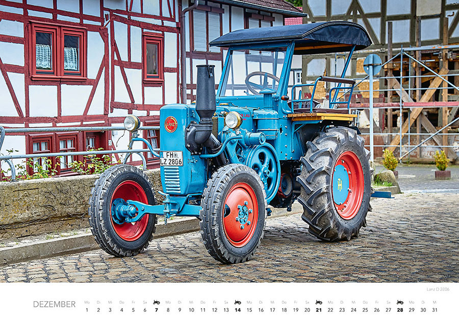 Bild: 9783966648240 | Lanz Traktoren Kalender 2025 | Stephan R. Arnold | Kalender | 14 S.