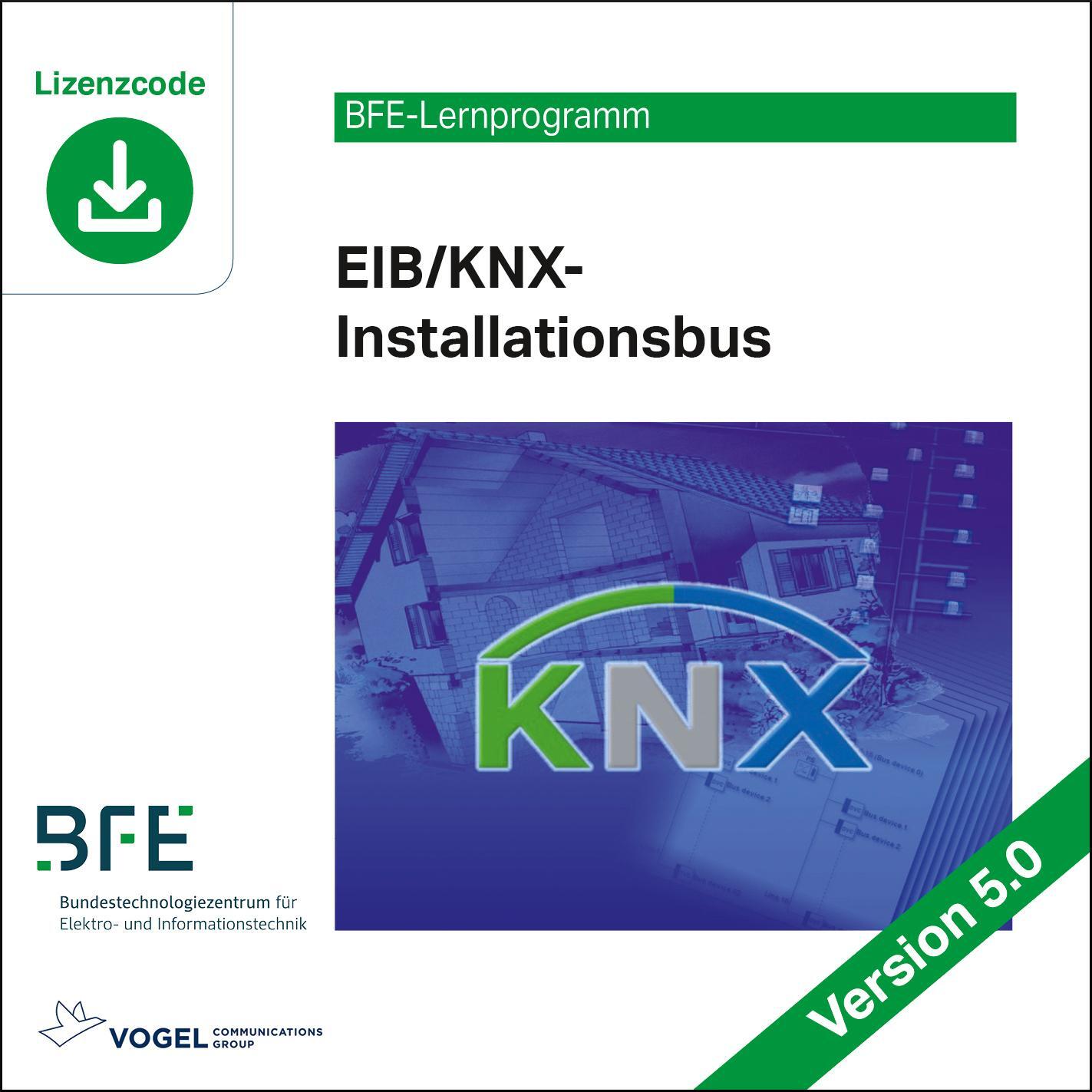 Cover: 9783834334800 | EIB/KNX Installationsbus Version 5. Lizenzcode | GmbH | Stück | Ordner