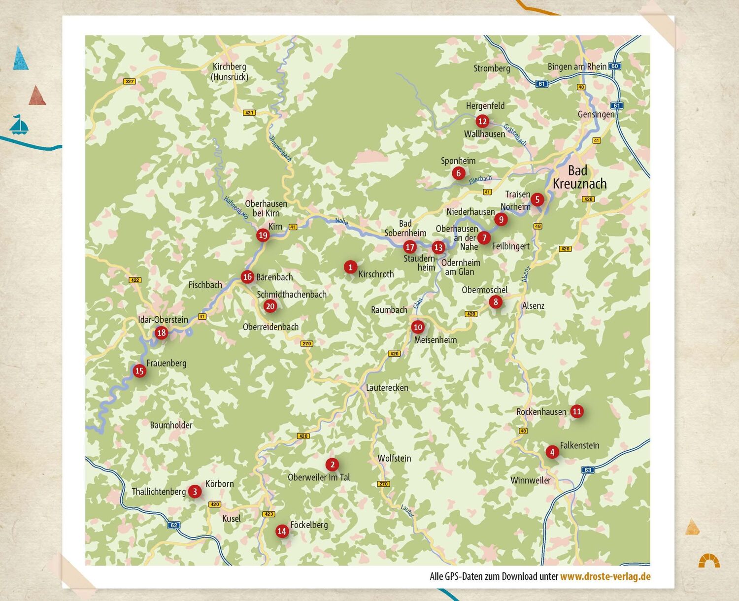 Bild: 9783770023882 | Nahe - Mit Nordpfälzer Bergland. Wandern für die Seele | Wohlfühlwege