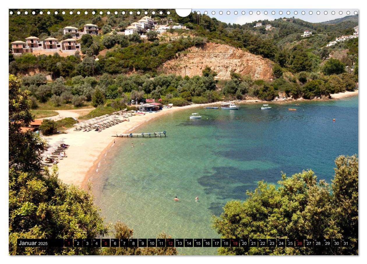 Bild: 9783435741472 | Skiathos + Skopelos (Wandkalender 2025 DIN A3 quer), CALVENDO...