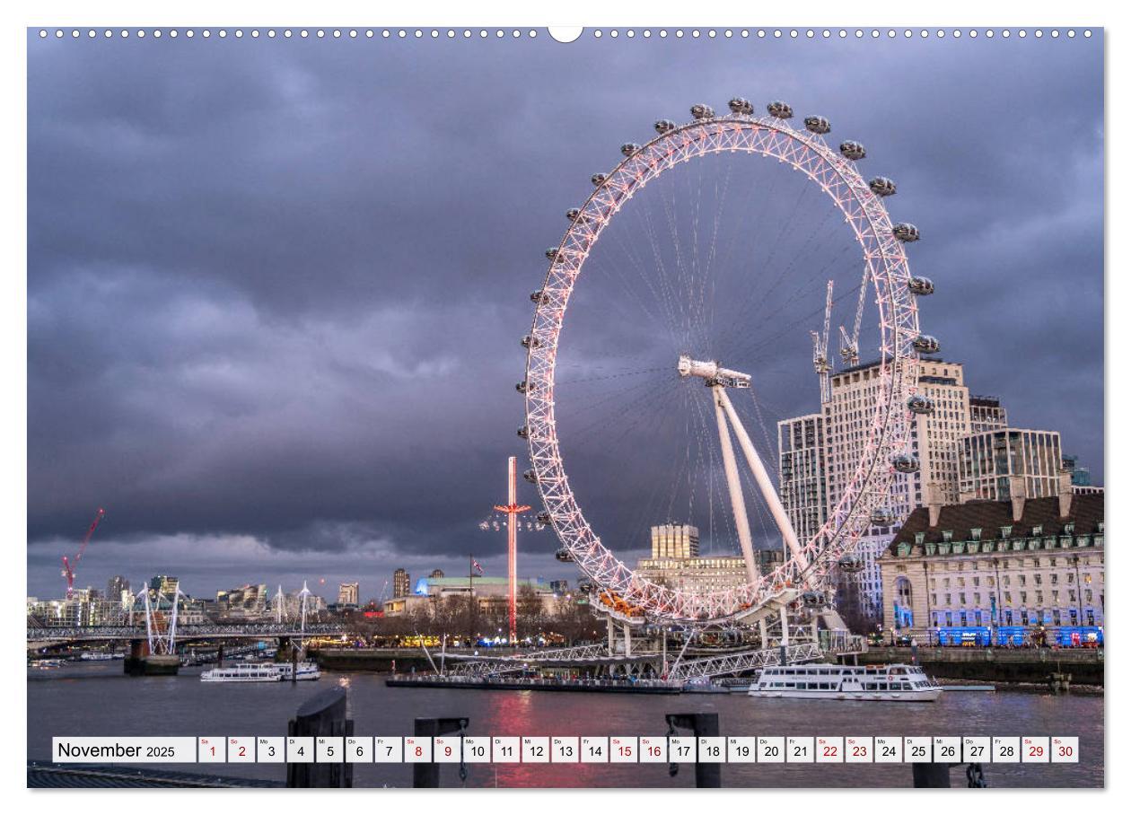 Bild: 9783435260980 | Großbritannien - London (Wandkalender 2025 DIN A2 quer), CALVENDO...