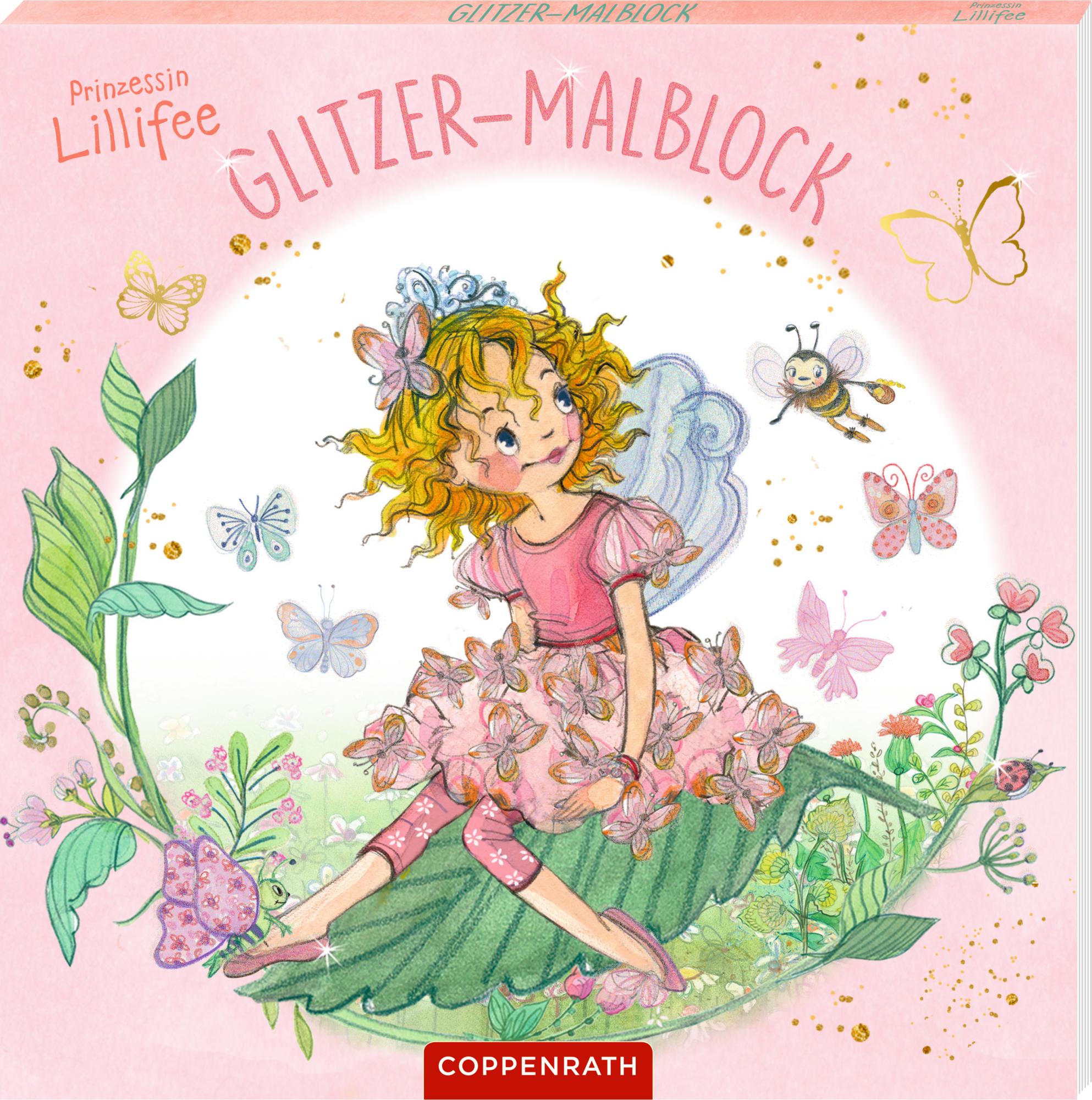 Cover: 9783649645252 | Glitzer-Malblock (Prinzessin Lillifee) | Monika Finsterbusch | Buch