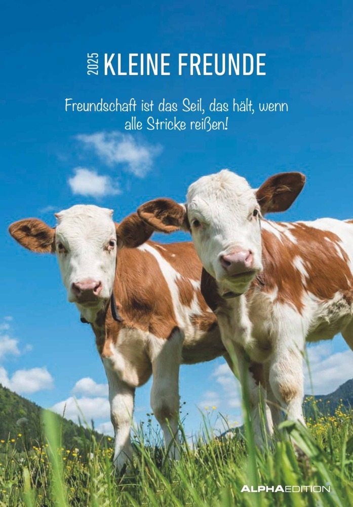 Cover: 4251732341039 | Alpha Edition - Kleine Freunde 2025 Bildkalender, 23,7x34cm,...