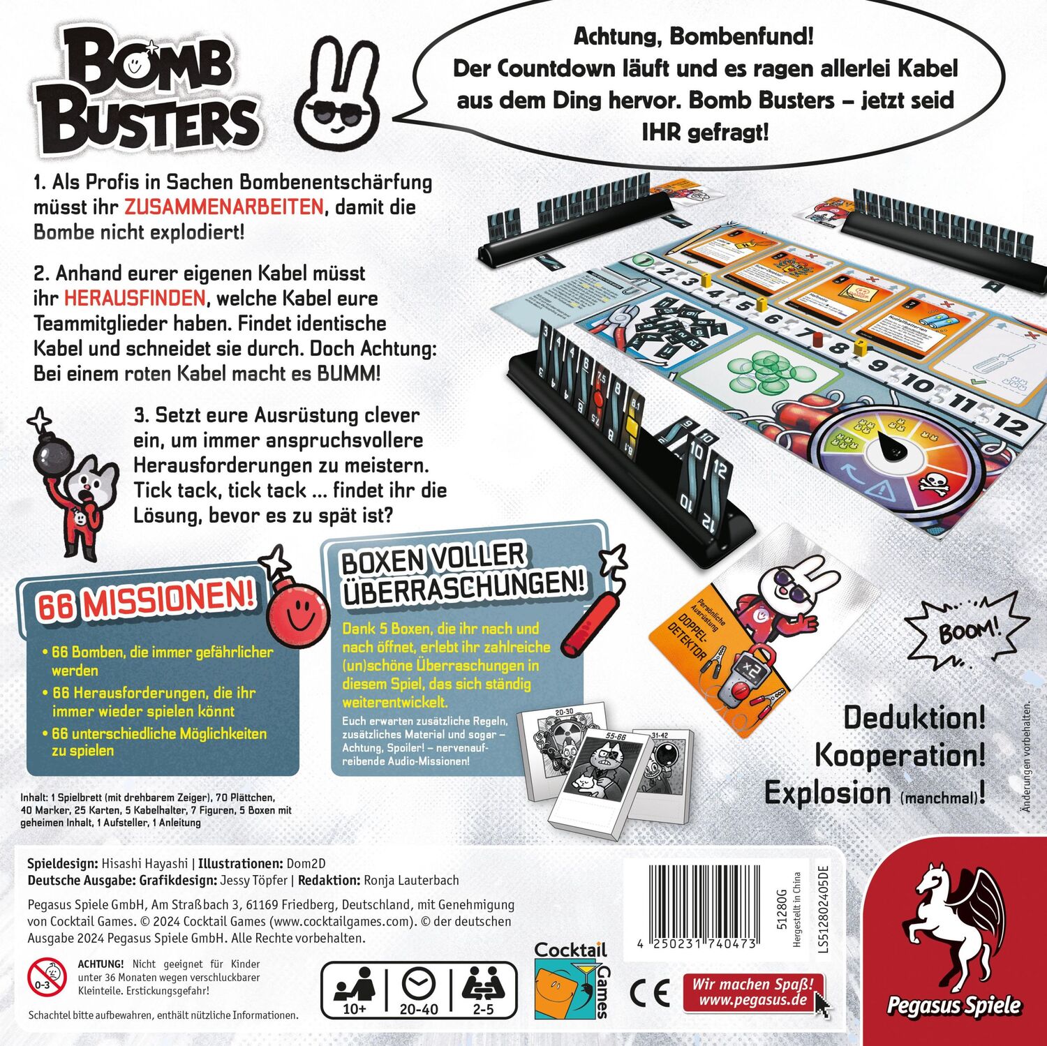 Bild: 4250231740473 | Bomb Busters | Spiel | 51280G | Deutsch | 2024 | Pegasus