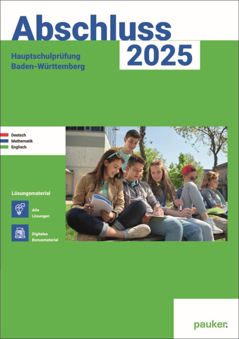 Cover: 9783889978783 | Abschluss 2025 - Hauptschulprüfung Baden-Württemberg - Lösungsband...