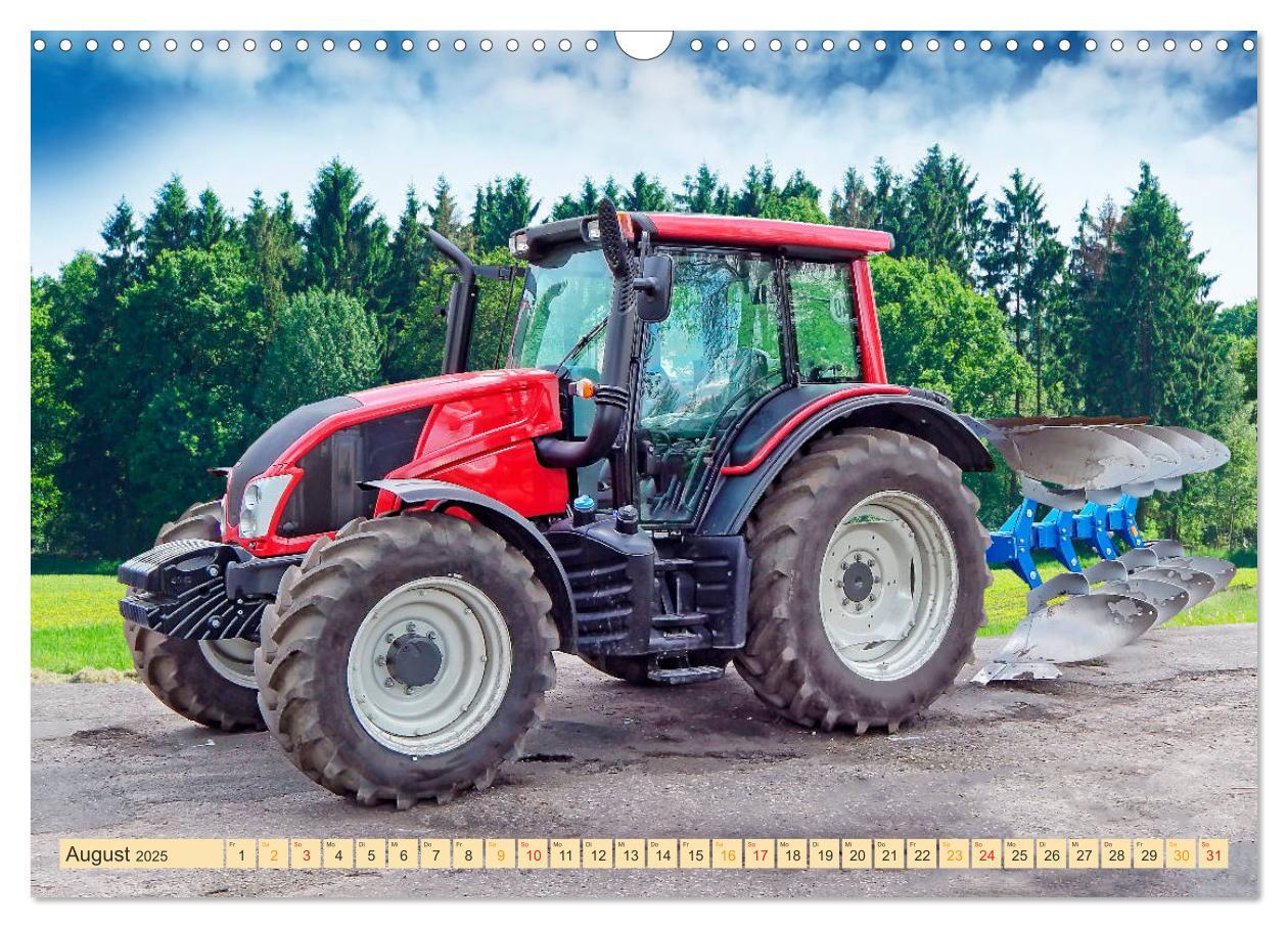 Bild: 9783435299454 | Traktoren - Giganten in der Landwirtschaft (Wandkalender 2025 DIN...