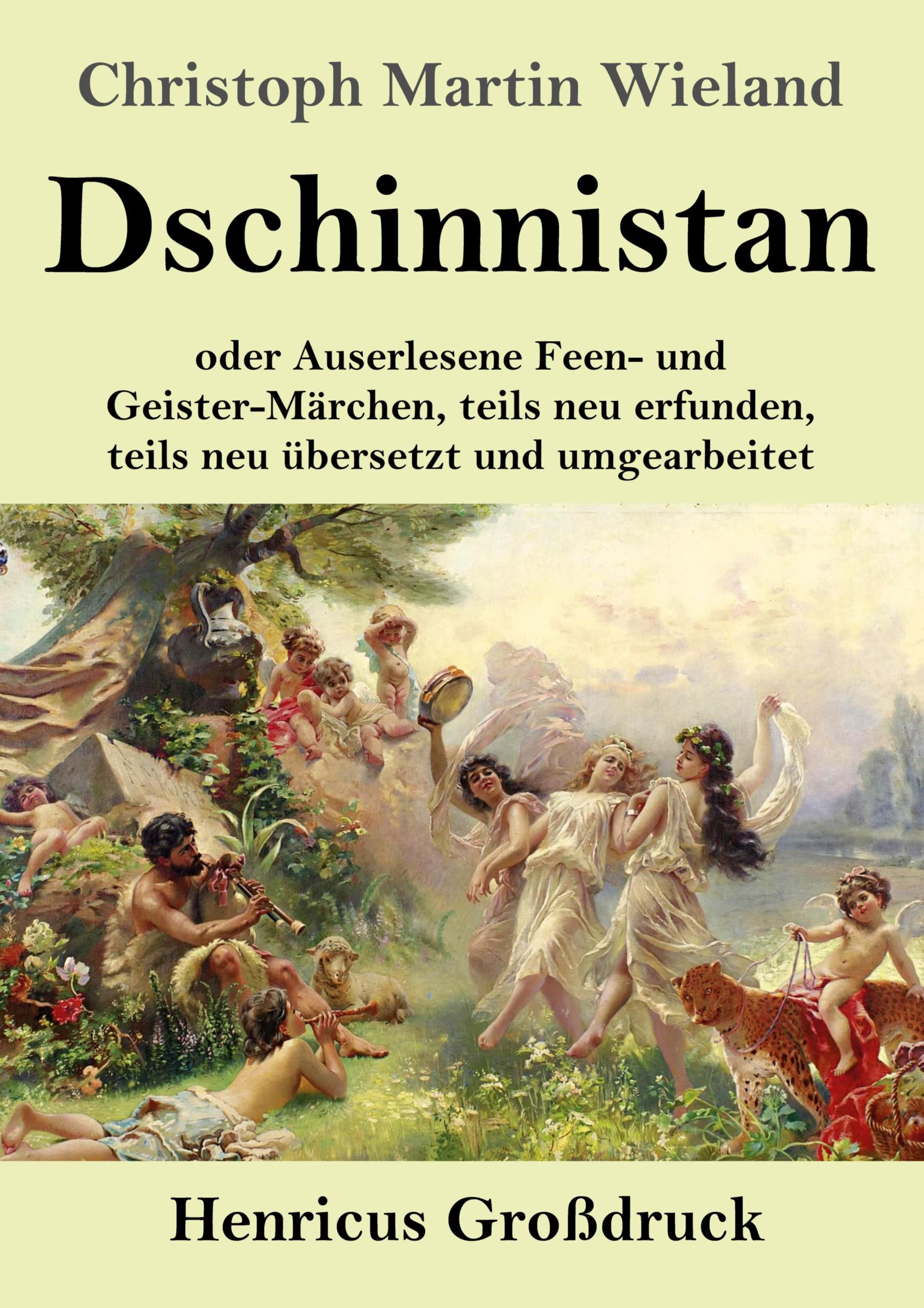 Cover: 9783847848196 | Dschinnistan (Großdruck) | Christoph Martin Wieland | Taschenbuch