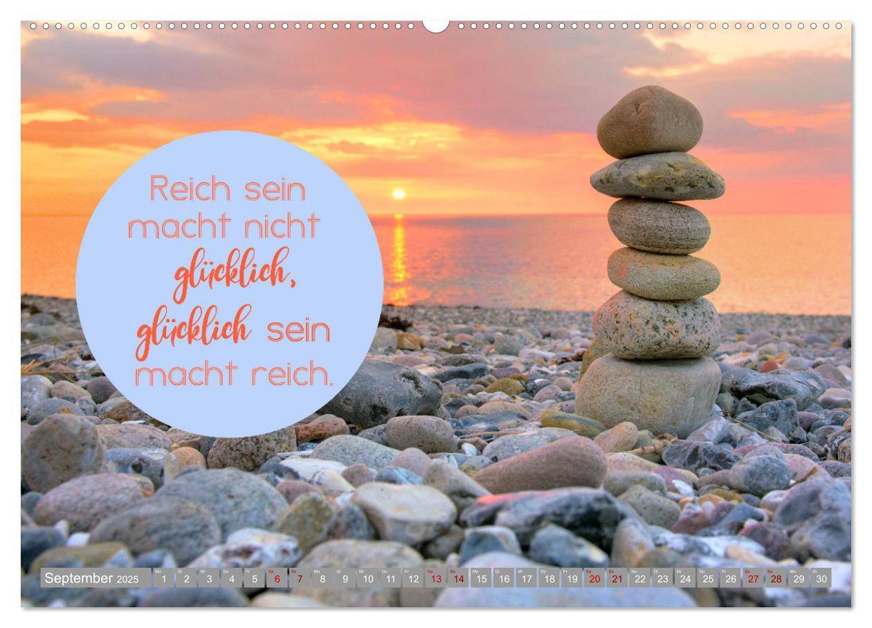 Bild: 9783435066636 | ACHTSAMKEIT - Wege des Glücks (Wandkalender 2025 DIN A2 quer),...