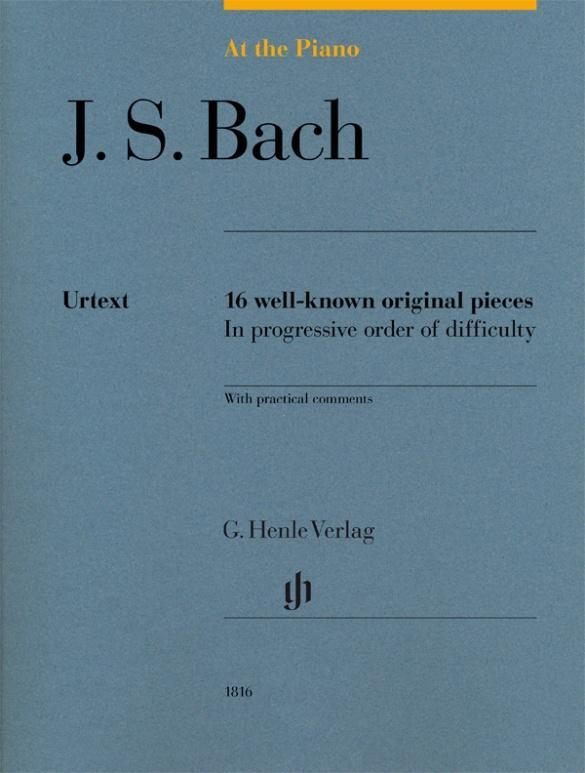 Cover: 9790201818160 | At the Piano - J. S. Bach | Johann Sebastian Bach | Taschenbuch | Buch