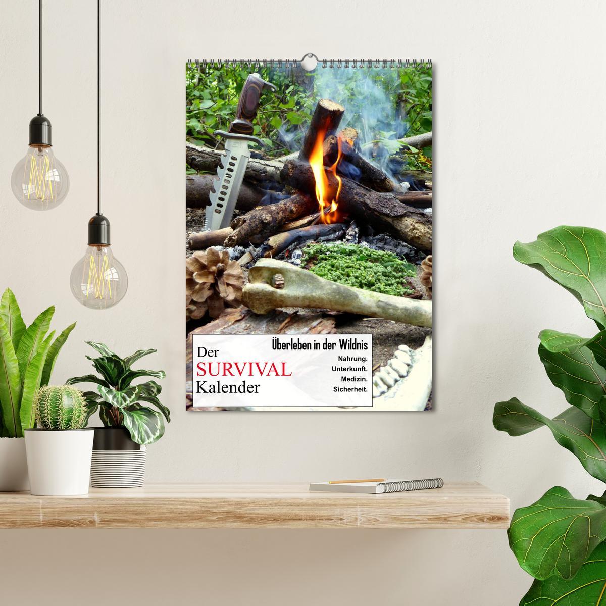 Bild: 9783435973767 | Der Survival-Kalender (Wandkalender 2025 DIN A3 hoch), CALVENDO...