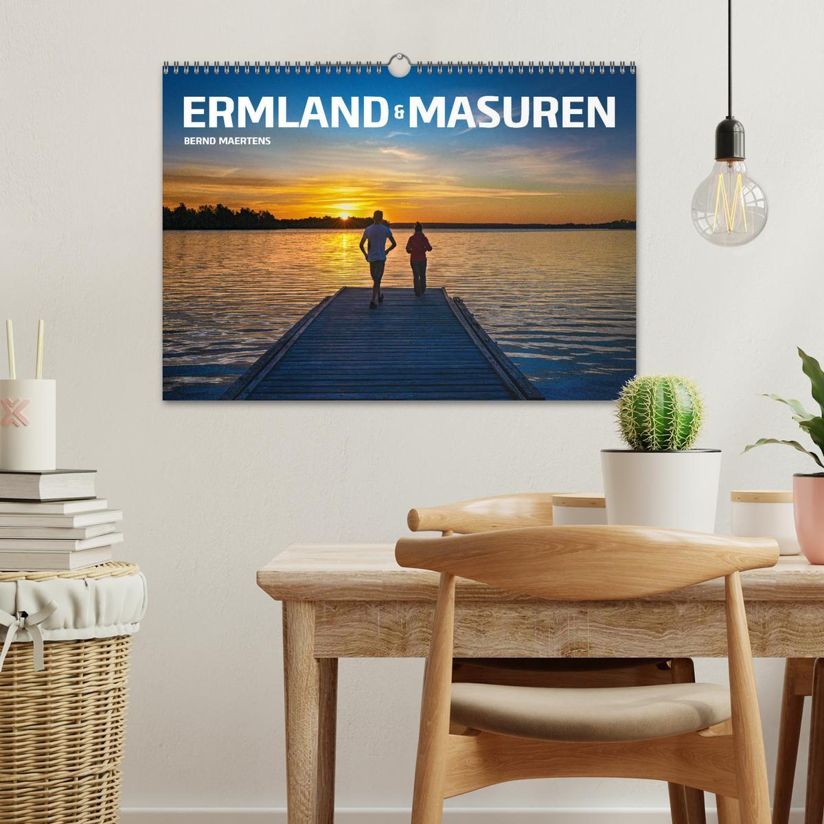 Bild: 9783435202720 | ERMLAND MASUREN (Wandkalender 2025 DIN A3 quer), CALVENDO...