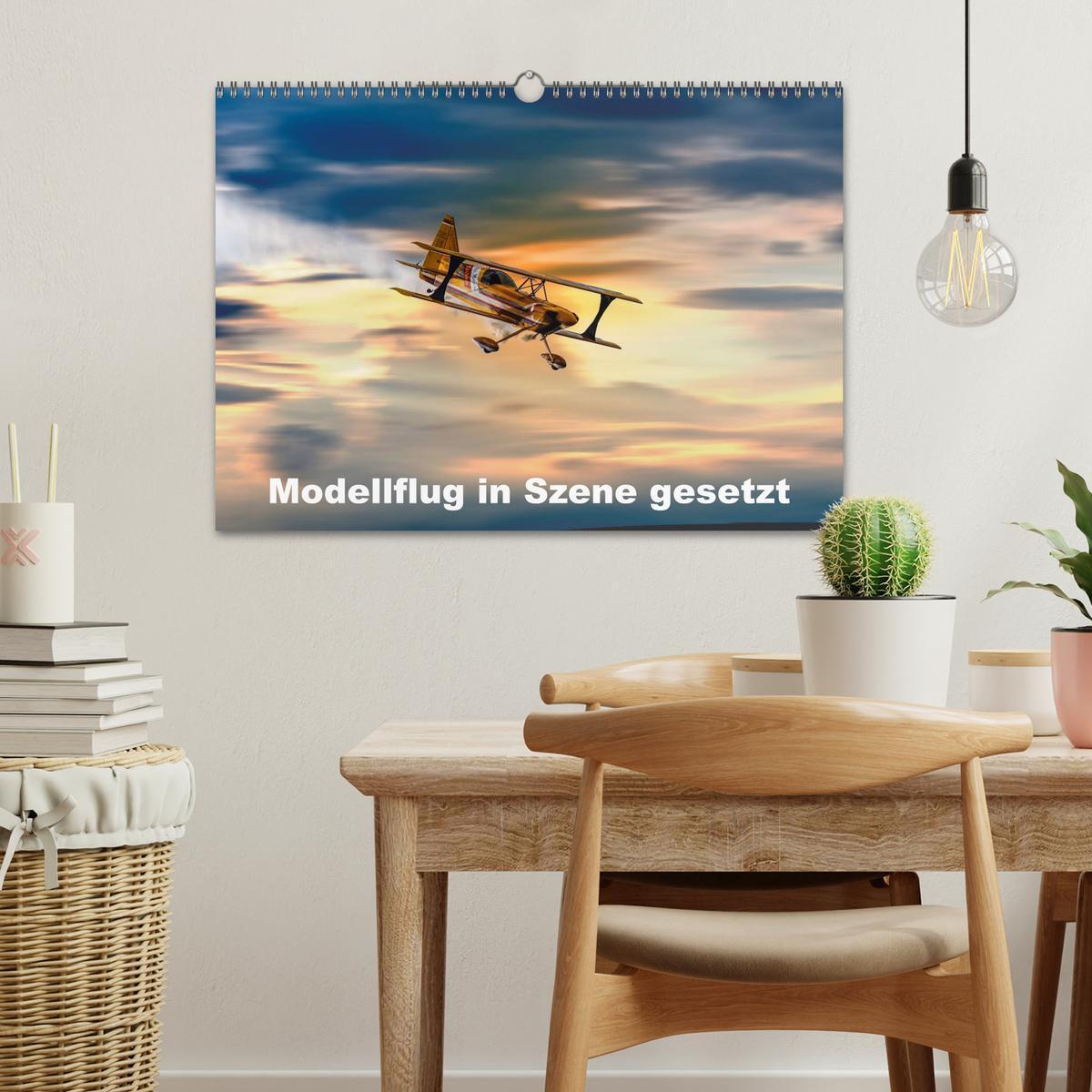 Bild: 9783435774661 | Modellflug in Szene gesetzt (Wandkalender 2025 DIN A3 quer),...