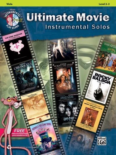 Cover: 9780739091951 | Ultimate Movie Instrumental Solos for Strings | Viola, Book &amp; CD