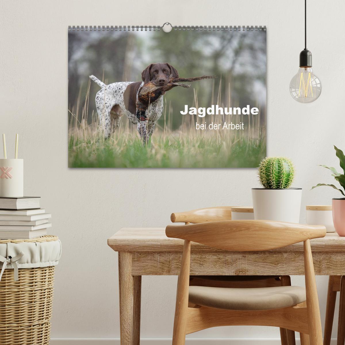 Bild: 9783435640317 | Jagdhunde bei der Arbeit (Wandkalender 2025 DIN A3 quer), CALVENDO...