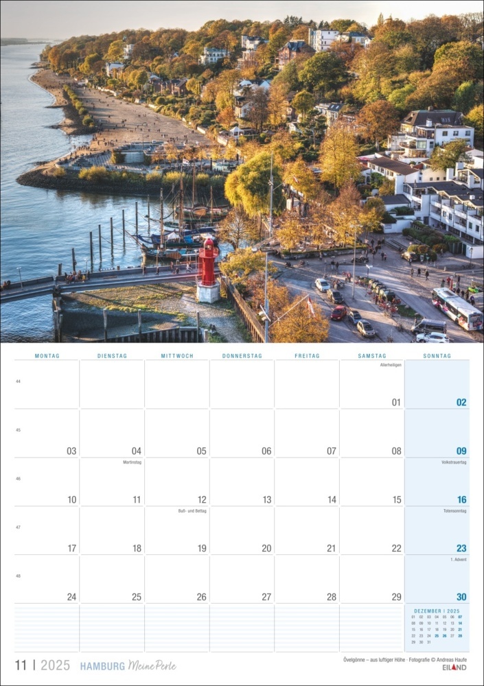 Bild: 9783964023445 | Hamburg ...meine Perle Kalender 2025 | Kalender | 13 S. | Deutsch