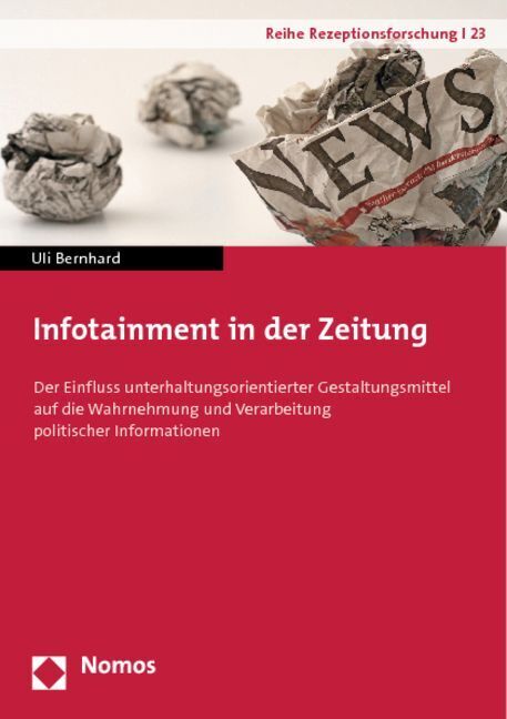 Cover: 9783832970765 | Infotainment in der Zeitung | Uli Bernhard | Taschenbuch | 367 S.