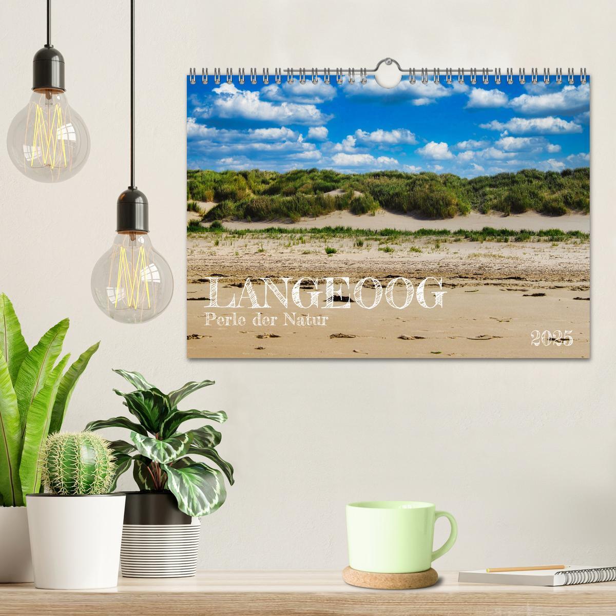 Bild: 9783383922930 | Langeoog - Perle der Natur (Wandkalender 2025 DIN A4 quer),...