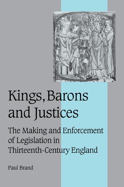 Cover: 9780521025850 | Kings, Barons and Justices | Paul Brand | Taschenbuch | Englisch