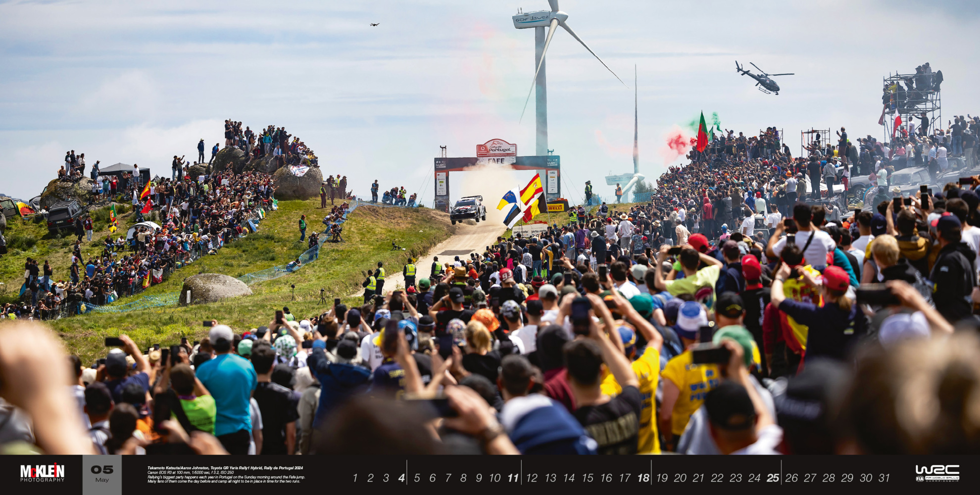 Bild: 9783947156597 | McKlein Rally 2025 - The Wider View | Reinhard Klein | Kalender | 2025