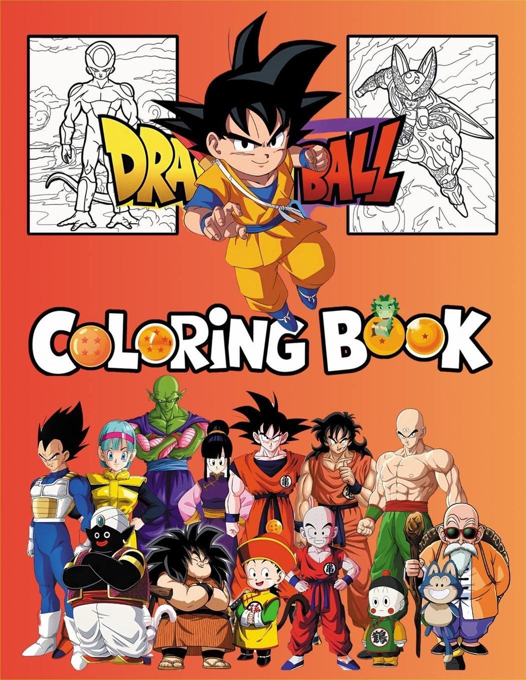 Cover: 9782724954111 | Dragon Ball Coloring Book | Nidam (u. a.) | Taschenbuch | Paperback