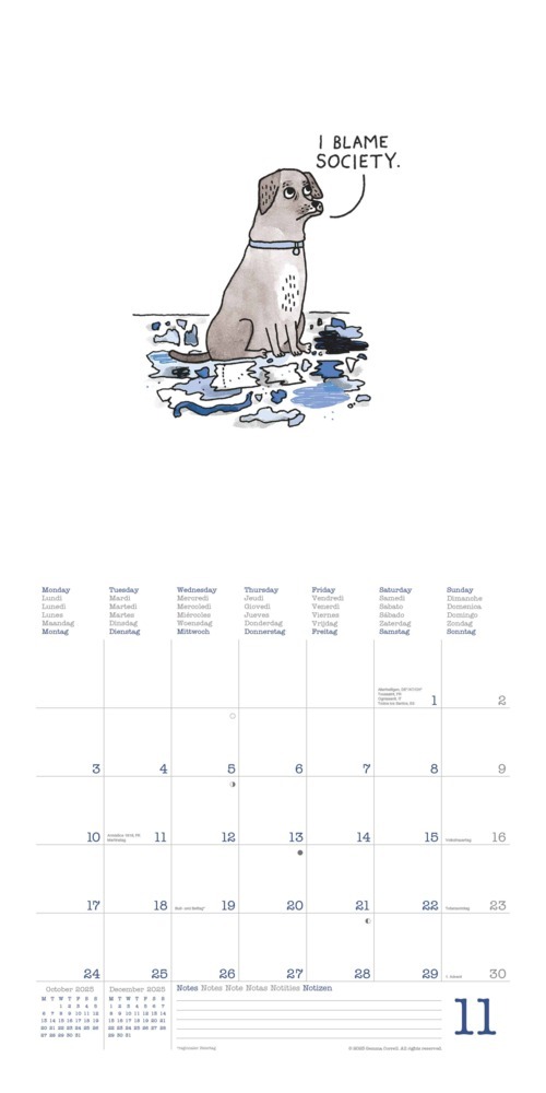 Bild: 4002725994028 | N NEUMANNVERLAGE - A Dog's Life 2025 Broschürenkalender, 30x30cm,...