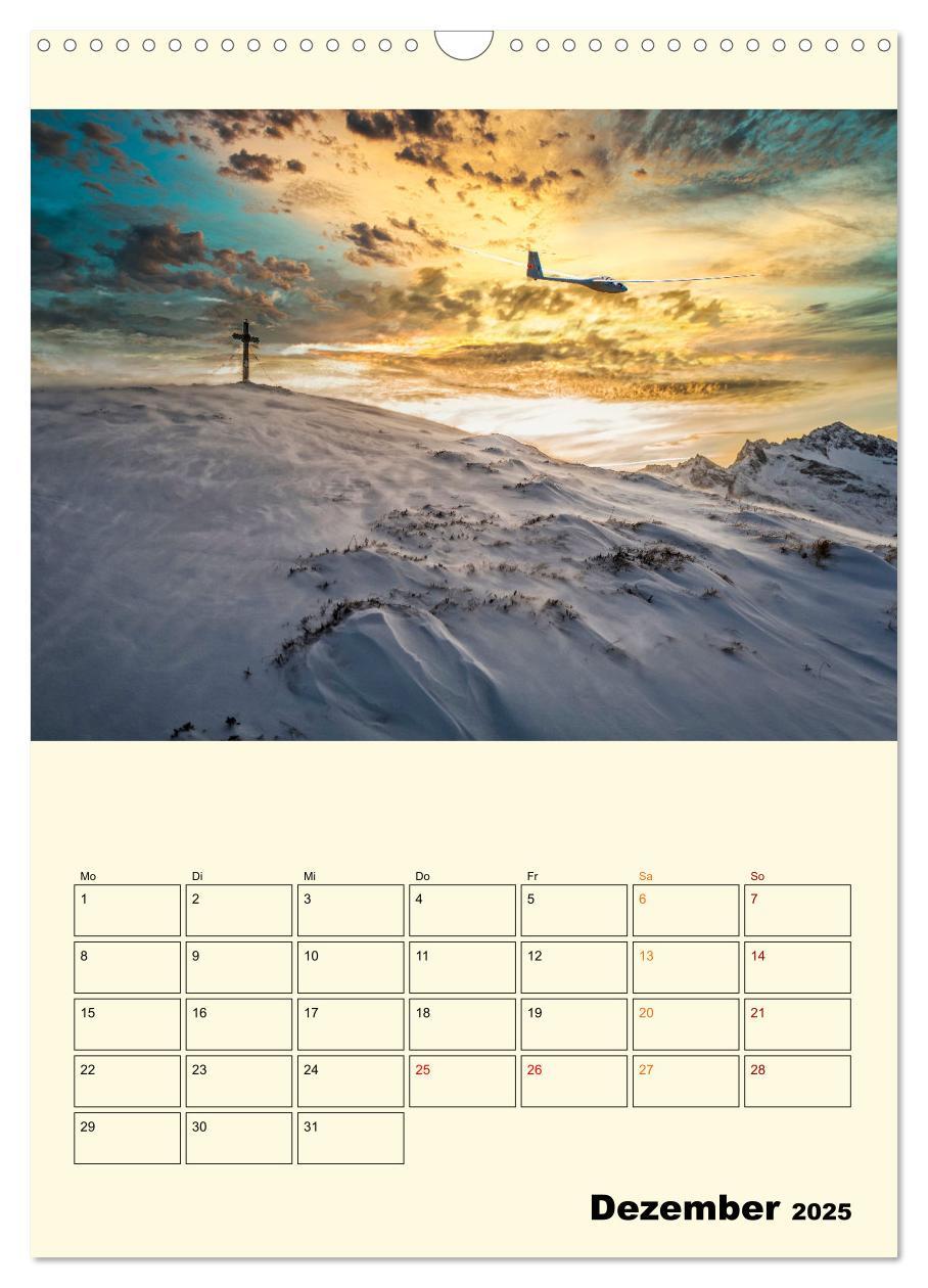 Bild: 9783435904099 | Segelfliegen - dem Himmel ganz nah (Wandkalender 2025 DIN A3 hoch),...