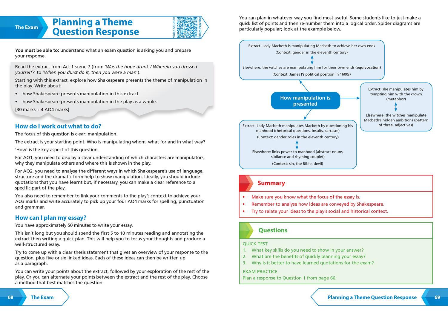 Bild: 9780008551520 | Macbeth: AQA GCSE 9-1 English Literature Text Guide | Collins Gcse