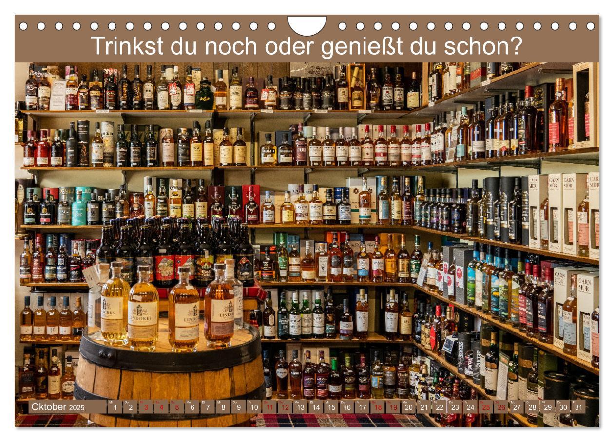 Bild: 9783457212325 | Witzige Whisky-Werbeslogans (Wandkalender 2025 DIN A4 quer),...