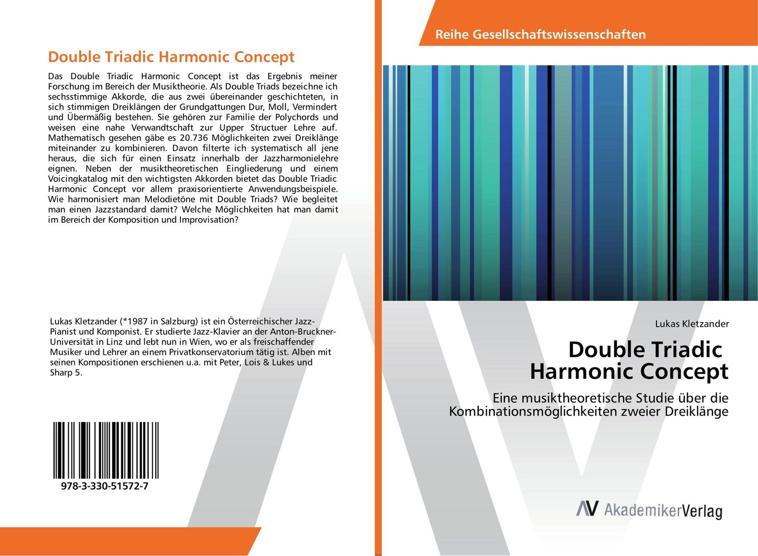 Cover: 9783330515727 | Double Triadic Harmonic Concept | Lukas Kletzander | Taschenbuch