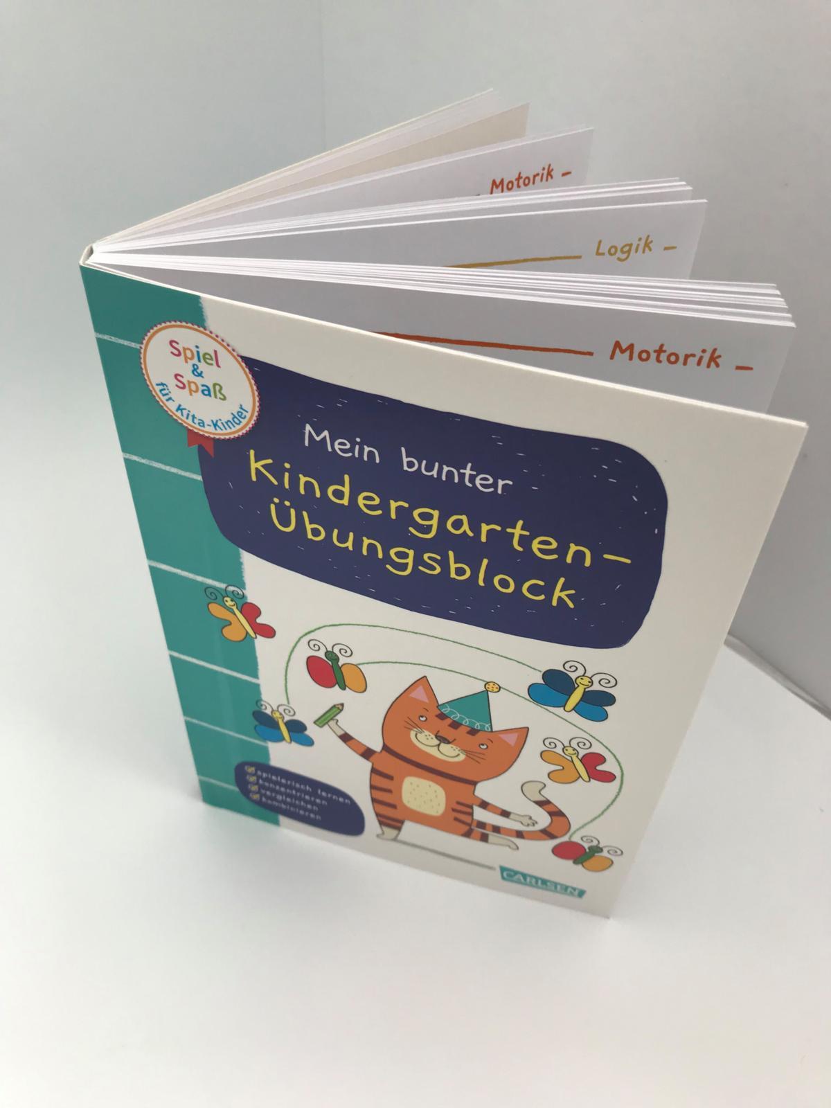 Bild: 9783551189721 | Spiel+Spaß für KiTa-Kinder: Mein bunter Kindergarten-Übungsblock