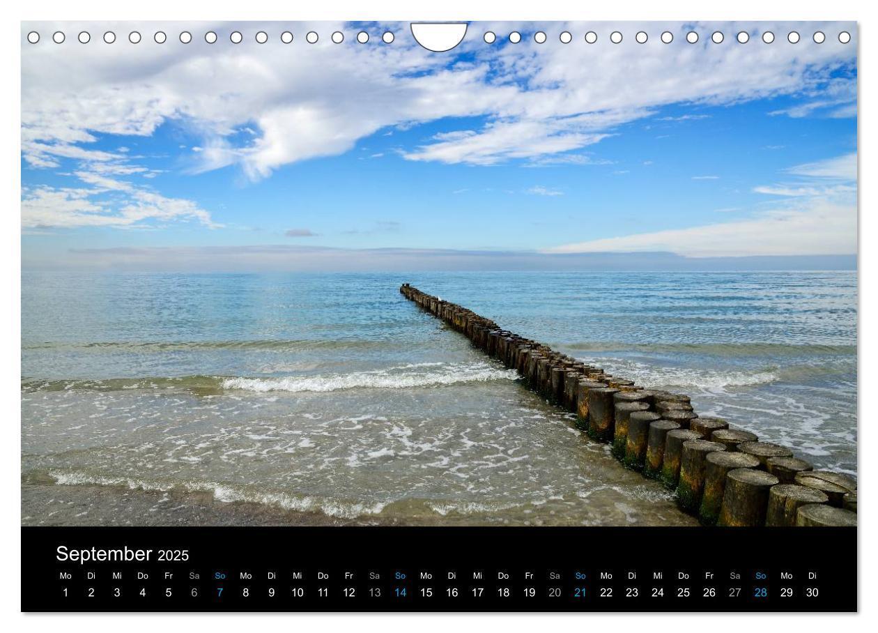 Bild: 9783435767885 | Ostseestrand Graal-Müritz (Wandkalender 2025 DIN A4 quer), CALVENDO...