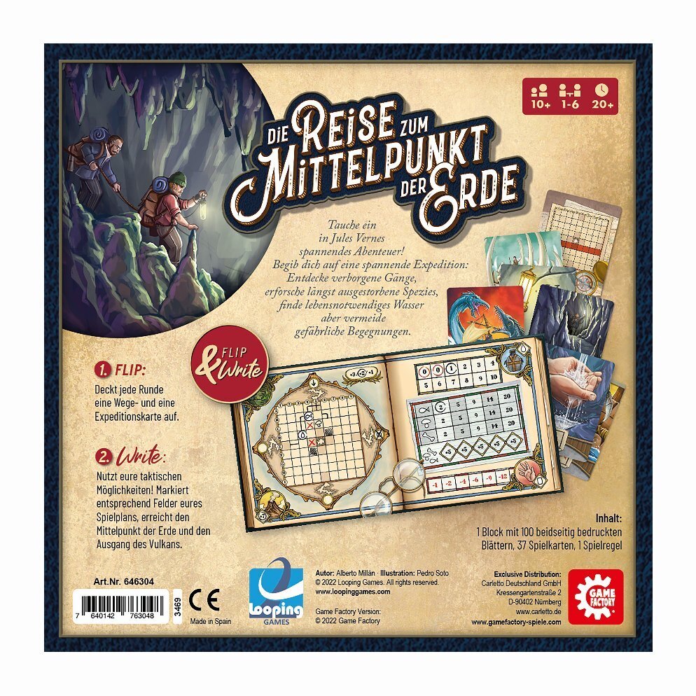 Bild: 7640142763048 | GAMEFACTORY - Reise zum Mittelpunkt der Erde | Gamefactory | Spiel