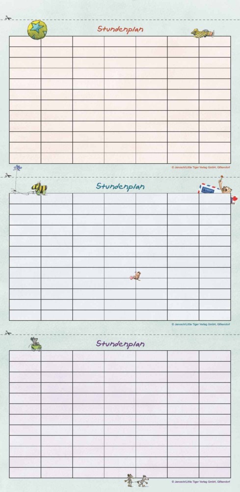 Bild: 4251732343972 | Alpha Edition - Janosch 2025 Familienplaner, 22x45cm, Kalender mit...