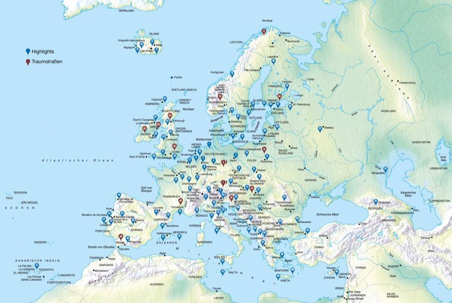 Bild: 9783734313394 | Das Reisebuch Europa | Michael Neumann-Adrian (u. a.) | Buch | 384 S.