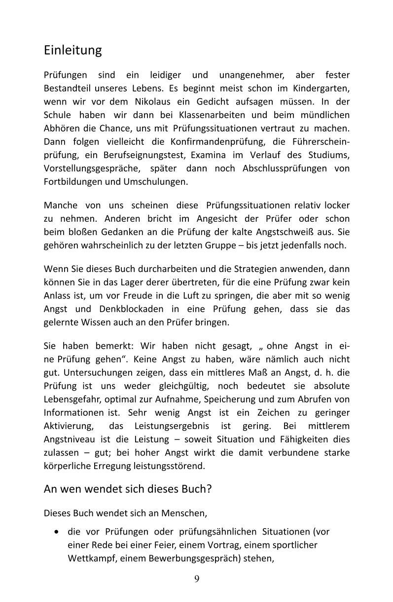 Bild: 9783923614363 | So überwinden Sie Prüfungsängste | Doris Wolf (u. a.) | Taschenbuch