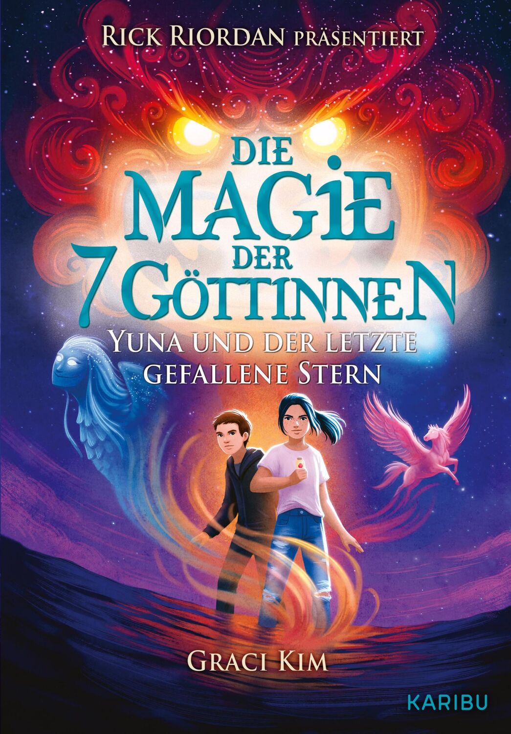 Cover: 9783961293452 | Die Magie der 7 Göttinnen (Band 1) - Rick Riordan präsentiert | Kim