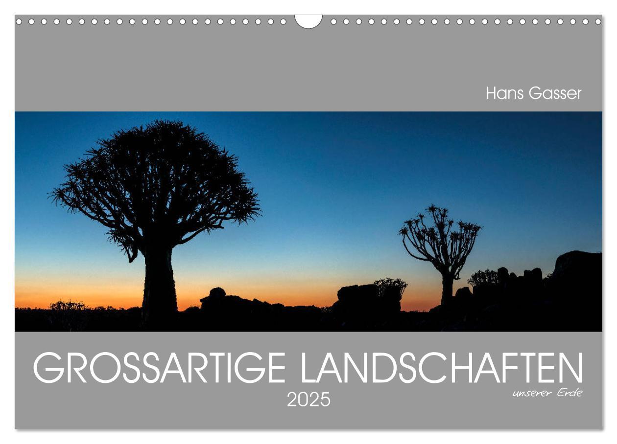 Cover: 9783435375455 | GROSSARTIGE LANDSCHAFTEN unserer Erde 2025 (Wandkalender 2025 DIN...