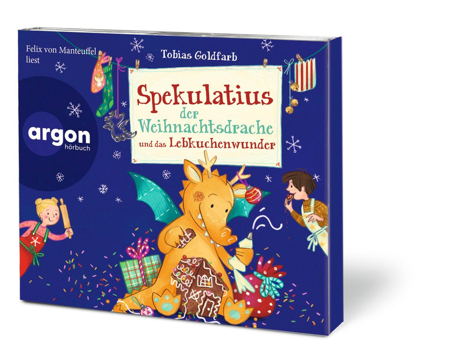 Bild: 9783839843055 | Spekulatius der Weihnachtsdrache und das Lebkuchenwunder | Goldfarb