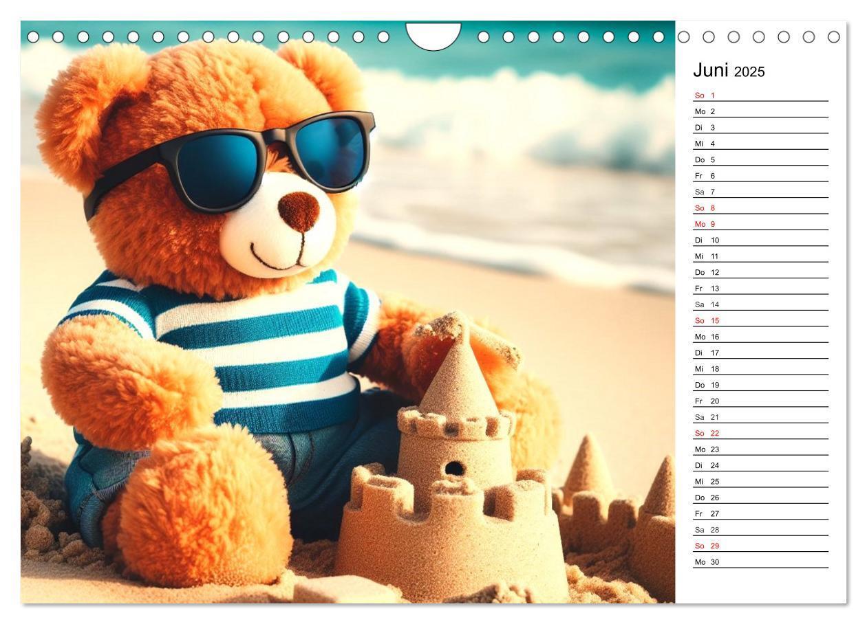 Bild: 9783383772221 | Teddys - Die Jahresreise der KI-Teddybären (Wandkalender 2025 DIN...